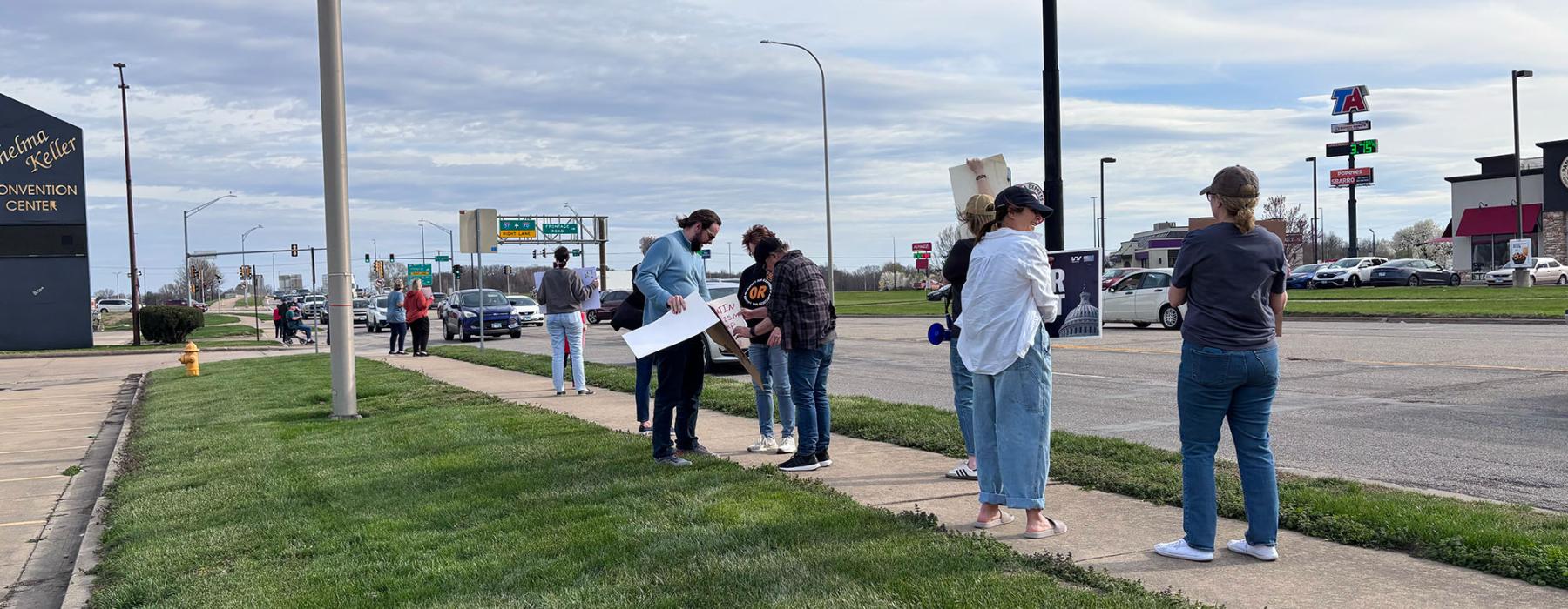 Protest in Effingham, IL