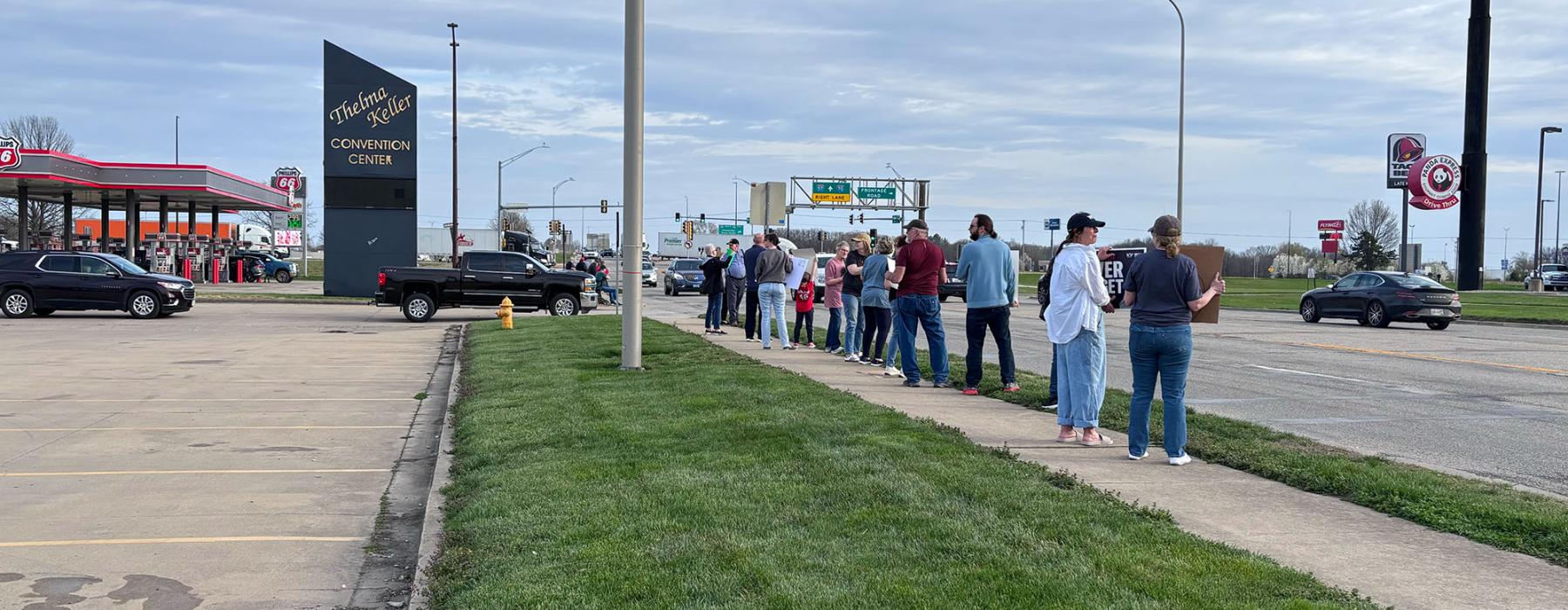 Protest in Effingham, IL