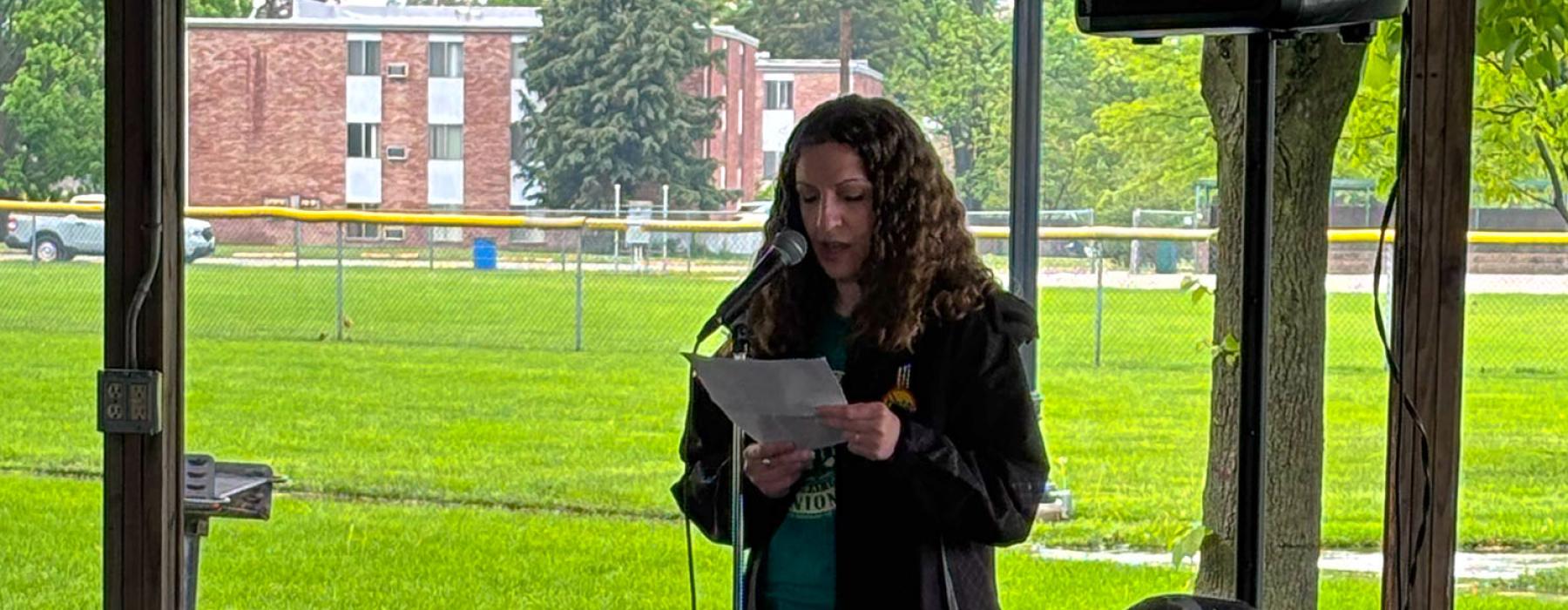 Protest in Charleston, IL